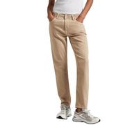 Pepe Jeans Damen High Waist Tapered PL211704 Pants, Beige, 33W / 30L