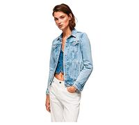 Pepe Jeans Damen Jacke Thrift, Blau (Denim-MM6), S