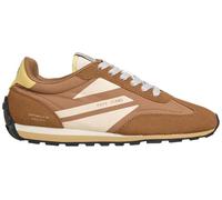Trainingsschuh PEPE JEANS "trainers JANE BRAND W", Damen, Gr. 40, braun (cognac braun), 55% Polyester, 45% Polyurethan, Schuhe (99371109-40) cognac braun