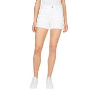 Pepe Jeans Damen Klassische Shorts Mary Short, Weiß (Denim-ta2), 25W