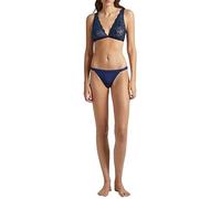 Pepe Jeans Damen LACE Bikini Brazilian, Blue (Navy), M