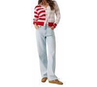 Relax-fit-Jeans PEPE JEANS "relaxed fit jeans LOOSE ST JEANS MW HAZEL", Damen, Gr. 29, Länge 30, blau (vintage light blau), 100% Baumwolle, Jeans (41259061-29) vintage light blau