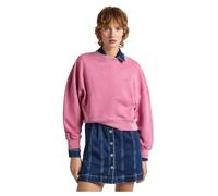 Pepe Jeans Damen Lynette Sweatshirt, Pink (English Rose Pink), S