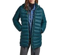 Pepe Jeans Damen Maddie Long Puffer Jacket, Green (Regent Green), XS