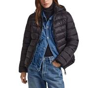 Pepe Jeans Damen Maddie Short Puffer Jacke, Schwarz (Black), XS