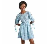 Tunikakleid PEPE JEANS "Kleid MARGOT" Gr. M, N-Gr, blau (wave blue) Damen Kleider Sommerkleider (43870461-M)