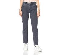 Pepe Jeans Damen Mary Straight Jeans, Schwarz (Archive Black Used 000), One Size (Herstellergröße: W27/L30)