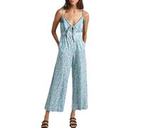 Pepe Jeans Damen Matilde Jumpsuit, Blau (Aqua Blue), M