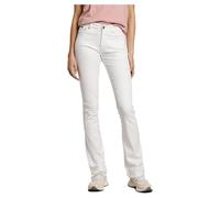 Pepe Jeans Damen Mid-Rise Flare New Pimlico Hose, Weiß (Weiß), Größe 25, Weiß (Weiß), 25