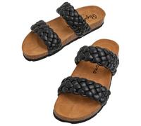 Pepe Jeans Damen Oban Double Tresse 2 W Schuhe, Schwarz, 3 UK