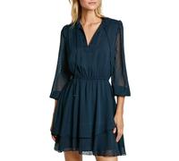 Pepe Jeans Damen Otto Kleid, Blau (Dulwich Blue), Small