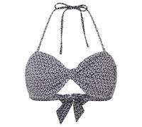 Pepe Jeans Damen P Print Bnd Top Bikini, Schwarz (Schwarz), L