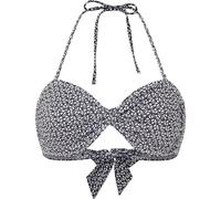 Pepe Jeans Damen P Print Bnd Top Bikini, Schwarz (Schwarz), M