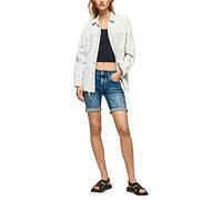 Pepe Jeans Damen Poppy Shorts Denim-GW4, 24W, Denim-gw4, 24W