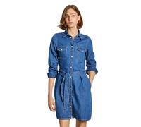 Pepe Jeans Damen Regular Dress Pl953581 Kleid, Blue (Denim-HT8), S