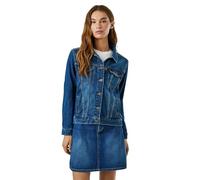 Pepe Jeans Damen REGULAR JACKET Jacke, Blau (Denim-4A0), M, Blau (Denim-4A0), M