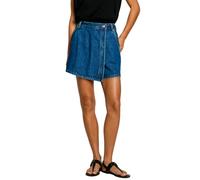 Pepe Jeans Damen Regular Skort Hw Shorts, Blau (Denim-Id3), 34W