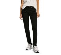 Pepe Jeans Damen Skinny Lw PL204583 Jeans, Black (Denim-XG9), 25W / 30L