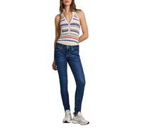 Pepe Jeans Damen Skinny Lw Pl204583 Jeans, Blau (Denim-dp6), 31W x 30L