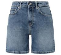 Pepe Jeans Damen Skinny Short Hw Shorts, Blau (Denim-HU5), 24W