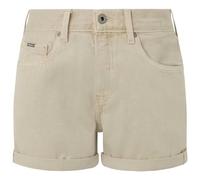 Pepe Jeans Damen Straight Short Hw Shorts, Braun (Malt Beige), 31W