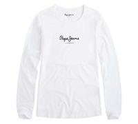 Pepe Jeans New Virginia Langarm-t-shirt XL White