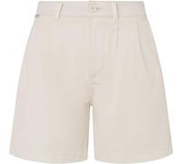 Pepe Jeans Damen Vania Shorts, Weiß (Mousse White), 30W