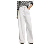 Pepe Jeans Damen Wide Leg Jeans UHW Jeans, Weiß (Denim - TC5), 28W / 32L, Weiß (Denim - TC5), 28 W/32 L