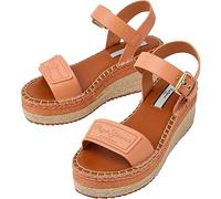 Pepe Jeans Damen WITNEY Brand Wedge Sandals, Sherbert, 38 EU
