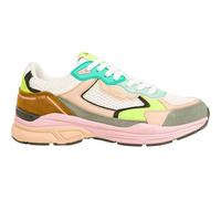 Pepe Jeans Dave Sport Damen Sneaker beige/türkis/rosa/gelb - 36