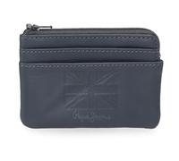 Pepe Jeans Denver Geldbörse mit Kartenfach, blau, 11 x 7 x 1,5 cm, Leder von Joumma Bags