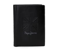 Pepe Jeans Denver Kartenetui, Blau, 9 x 11 x 1 cm, Leder, von Joumma Bags
