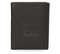 Pepe Jeans Denver Kartenetui, Blau, 9 x 11 x 1 cm, Leder, von Joumma Bags