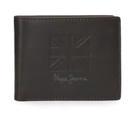 Pepe Jeans Denver Geldbörse mit Geldbörse, blau, 11,5 x 8 x 1 cm, Leder von Joumma Bags