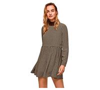 Pepe Jeans Diana Damen Kleid Blumen Langarm, 098colemans, Small