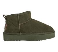 Ankleboots PEPE JEANS "ankle boots DISSY YOUNG W", Damen, Gr. 39, grün (olive grün), 100% Kuhwildleder, Schuhe Ankleboots (90728355-39) olive grün