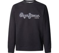 Pepe Jeans Dorian Crew Sweatshirt für Herren, Black (schwarz), M