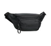 Pepe Jeans Dorking Gürteltasche, Schwarz, 30 x 13 x 5 cm, Polyester, mit Details aus Kunstleder von Joumma Bags
