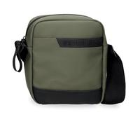 Pepe Jeans Dorking Kleine grüne Schultertasche 15x19,5x6 cm Polyester mit Kunstlederdetails von Joumma Bags
