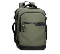 Pepe Jeans Dorking Rucksack für Notebook, 39,6 cm (15,6 Zoll), Grün, 25 x 40 x 20 cm, Polyester mit Kunstlederdetails, 20 l, von Joumma Bags