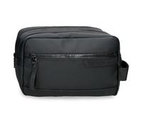 Pepe Jeans Dorking Nececer anpassbar, Schwarz, 26 x 16 x 12 cm, Polyester mit Details aus Kunstleder von Joumma Taschen