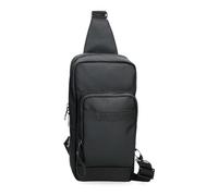 Pepe Jeans Dorking Umhängetasche, Schwarz, 16 x 31 x 5,5 cm, Polyester mit Details aus Kunstleder von Joumma Bags