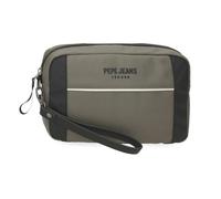Pepe Jeans Dortmund Handtasche, Grün, 24,5 x 15 x 6 cm, Polyester, 2,21 l von Joumma Bags, grün, Handtasche