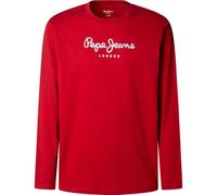 Pepe Jeans EGGO Long N T-Shirt für Herren, Rot (Rugby RED), Größe S, Rot (Rugby Red), S