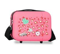 Pepe Jeans Evelyn Nececer anpassbar, Fuchsia, 25 x 21 x 15 cm, starr, ABS, 7,8 l, 0,8 kg