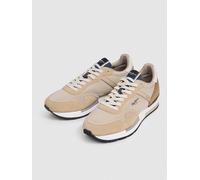 Pepe Jeans FOOTWEAR Leder-Laufschuhe in Beige - Größe 46 | Herrenschuhe Outdoorschuhe