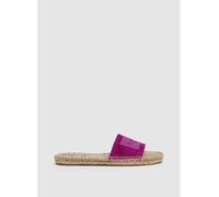 Pepe Jeans FOOTWEAR Leder-Pantoletten in Pink - Größe 36 | Damen Pantoletten