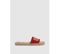 Pepe Jeans FOOTWEAR Leder-Pantoletten in Rot - Größe 36 | Damen Pantoletten