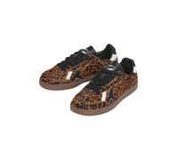 Pepe Jeans FOOTWEAR Leder-Sneakers "Ball" in Schwarz - Größe 38 | Damen Sneakers