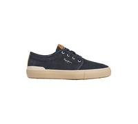 Pepe Jeans FOOTWEAR Leder-Sneakers "Ben Low" in Dunkelblau - Größe 44 | Herrensneakers